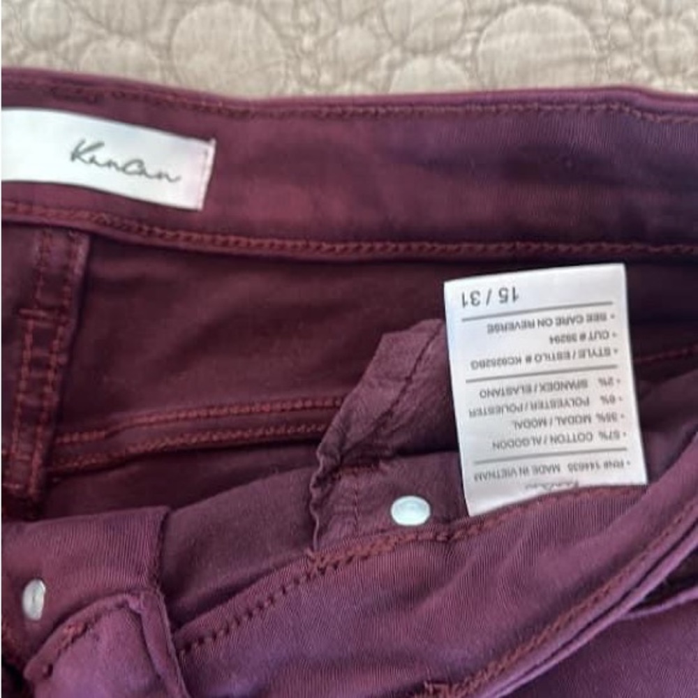 Kancan button fly jeans